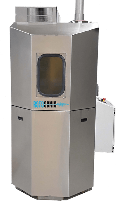 The Rotosonic Combination Spray and Ultrasonic Cleaning System will thoroughly clean heavily soiled parts in a one system for maximum cleaning efficiency.